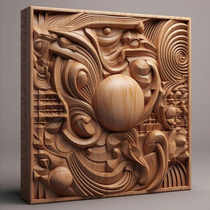 نموذج ثلاثي الأبعاد لآلة CNC 3D Art 